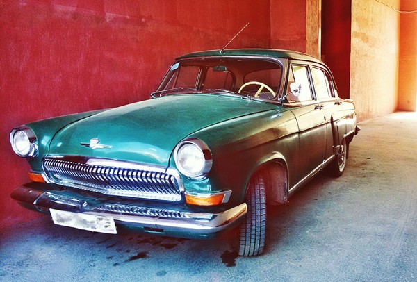 Retro car - My, Retro car, Gaz-21, The photo, Auto