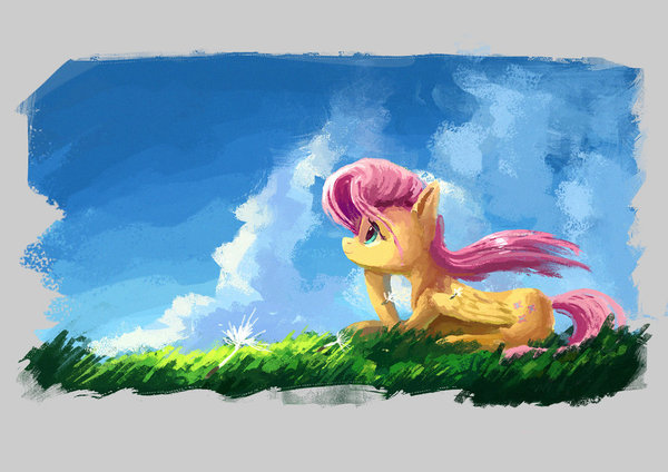 Флаттершай - My Little Pony, Fluttershy, PonyArt