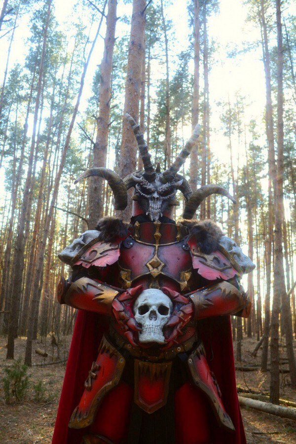 Battle Priest of Khorne costume for Warhammer game - My, Warhammer, Cosplay, Live Action RPG, Longpost