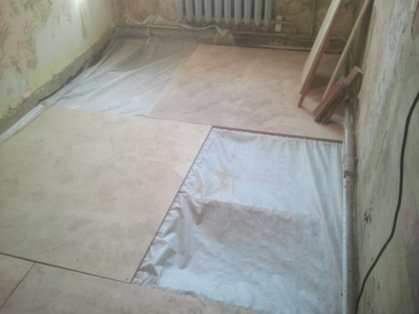 Переборка старого деревянного пола | Пикабу