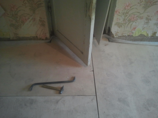 Переборка старого деревянного пола | Пикабу