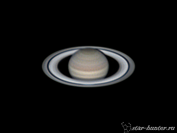 Saturn, May 30, 2017, 02:04 am. - My, Saturn, Planet, Astrophoto, Astronomy, Space, Starhunter, , Video, Anapadvor