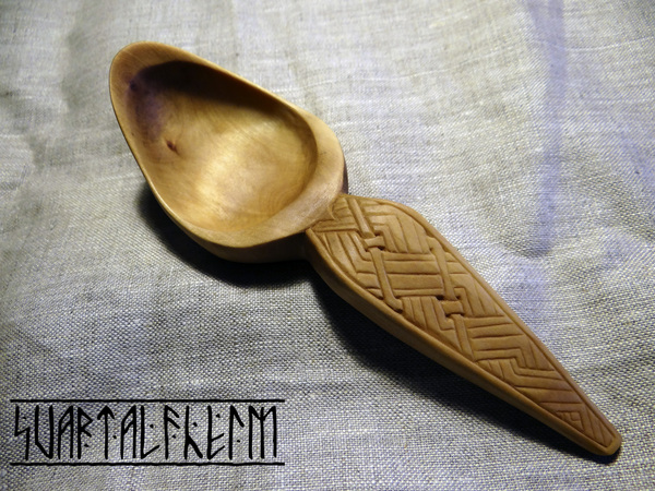 Spoon Road - My, Wood carving, My, Handmade, A spoon, Longpost, Reconstruction, Process