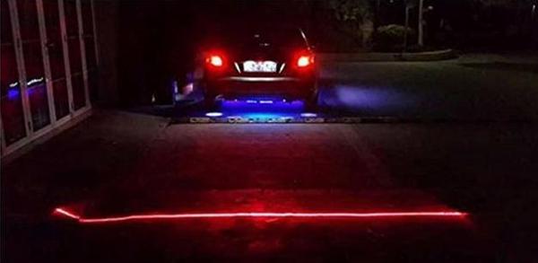 How easy it is to make a visible laser beam for the level or brake light of a car. - Video, Interesting, Auto, Laser, With your own hands