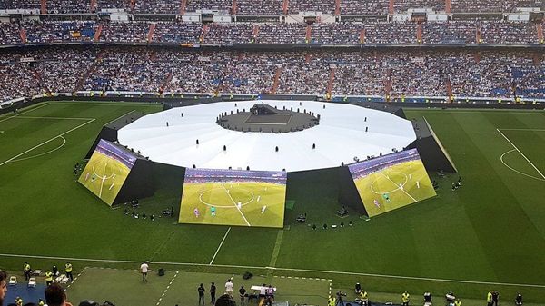 Santiago Bernabeu right now - Football, Champions League, real Madrid, Juventus, Santiago Bernabeu