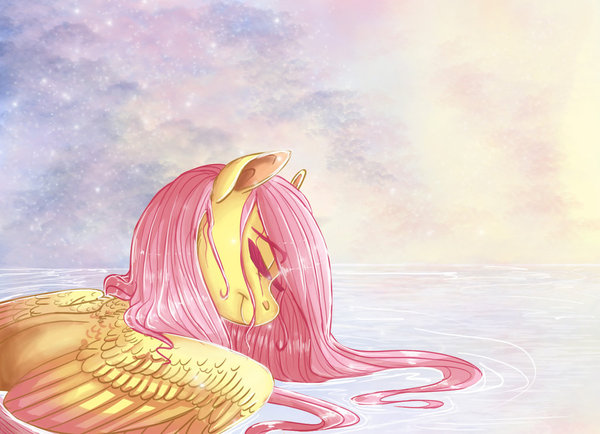 Спокойствие - My Little Pony, Fluttershy, PonyArt