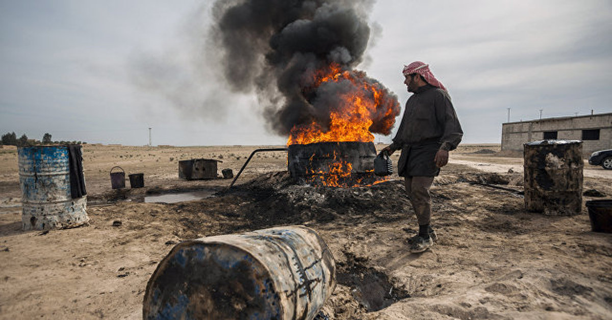 Захватили нефтяную