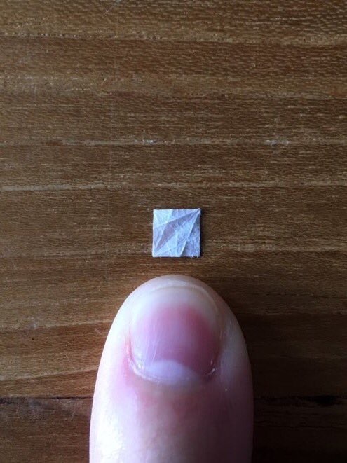 Incredibly tiny origami - Origami, Little, Lego, Longpost