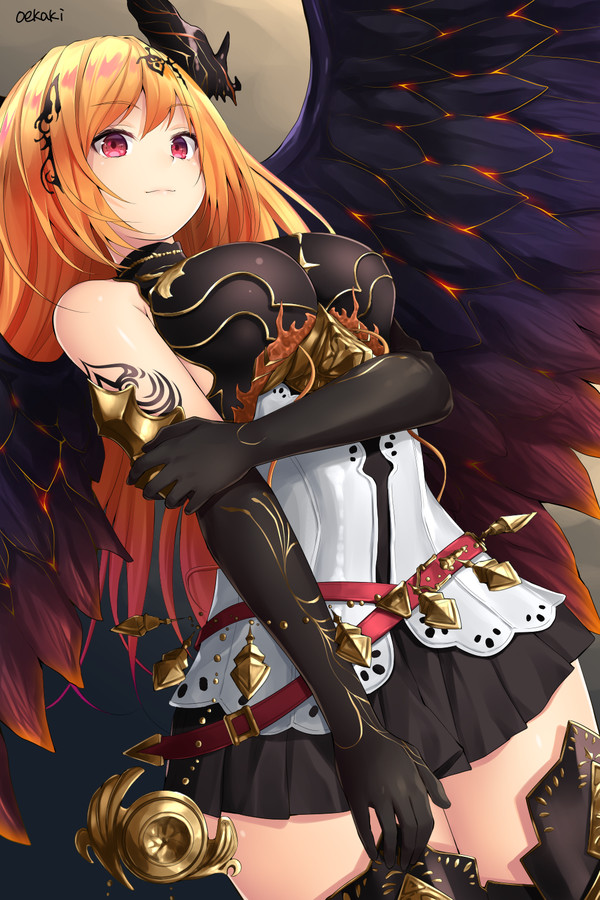 Dark Angel Olivia - Anime art, Anime, Dark Angel Olivia, Granblue fantasy, Shadowverse, Shingeki no bahamut