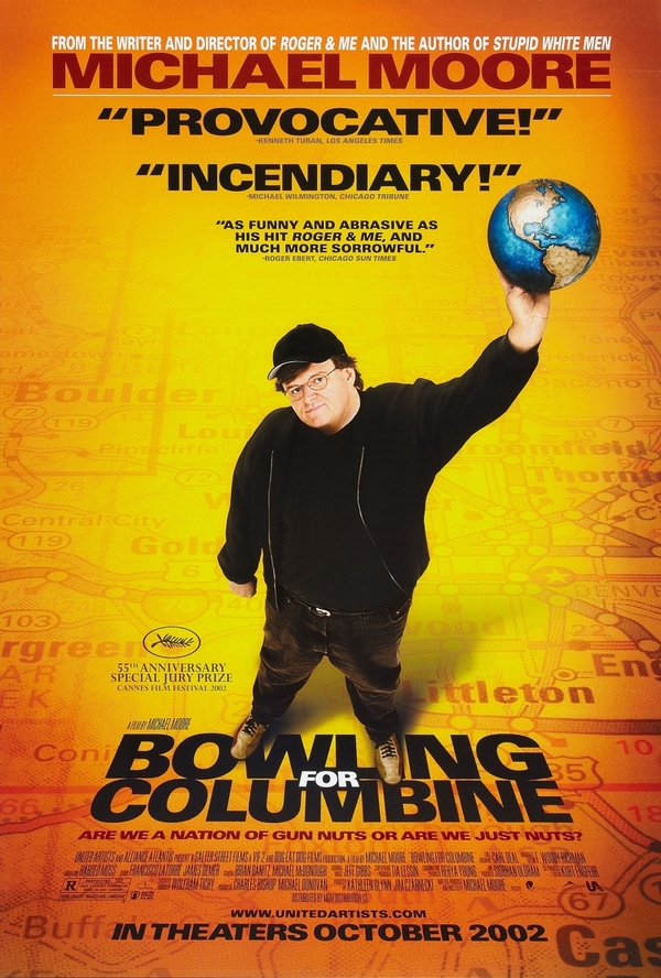 I advise you to see: Bowling for Columbine / Bowling for Columbine (2002) - Satire, Drama, Documentary, , I advise you to look