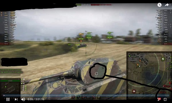 Something is bothering me... - My, Youtube, World of tanks, WTF