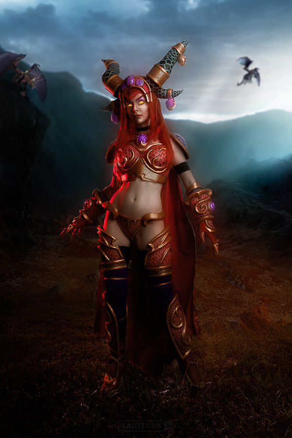 Alexstrasza - My, Cosplay, The photo, Russian cosplay, Art, World of warcraft, Blizzard