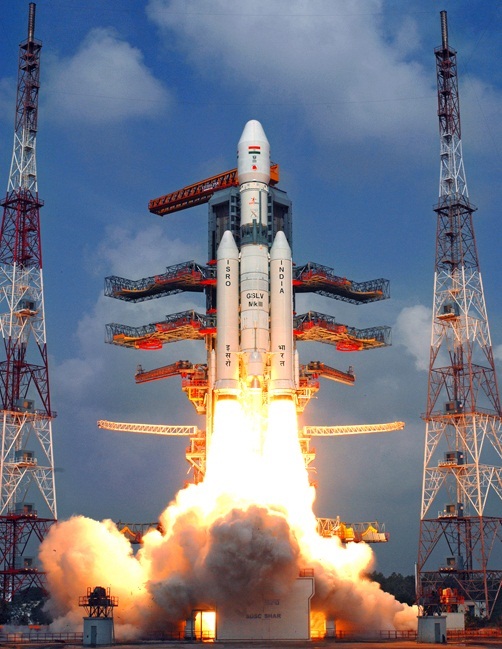 India launches 4-ton booster for the first time - India, Space, TASS, 