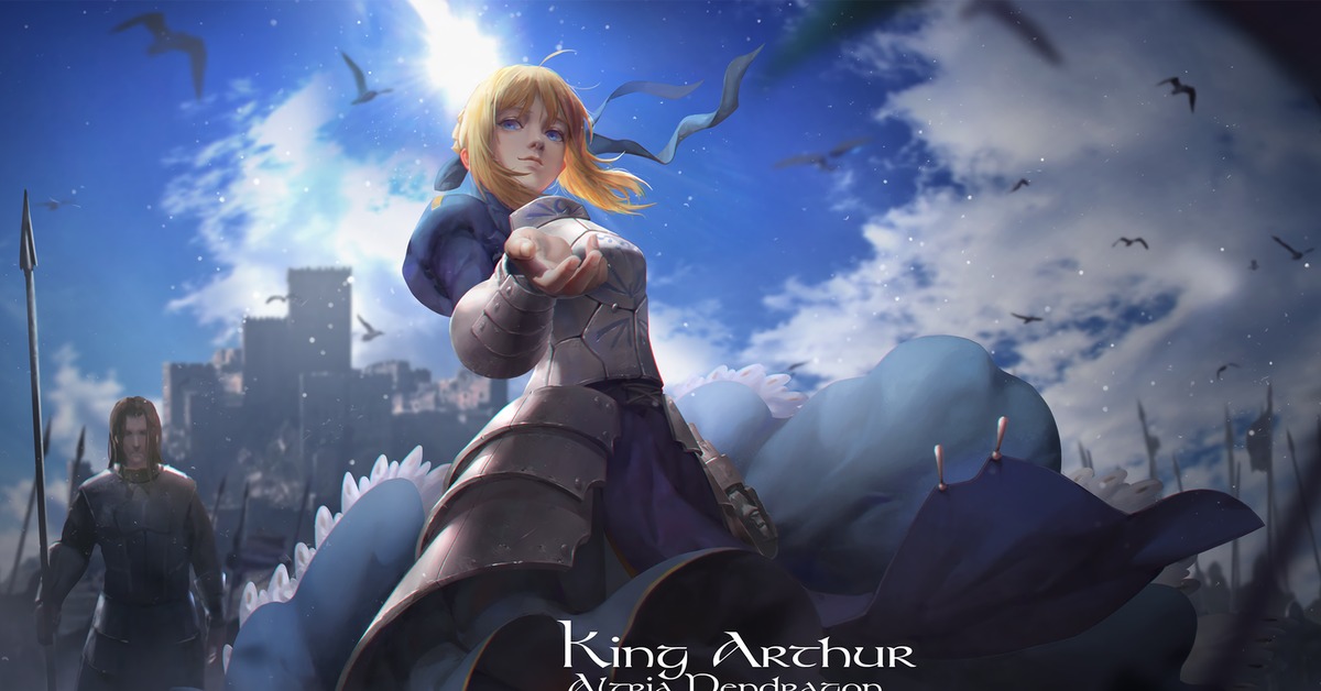Journey of the fate destroying. Король Артурия Пендрагон. Fate аниме. Аниме судьба Сейбер. Fate Сейбер в бою.