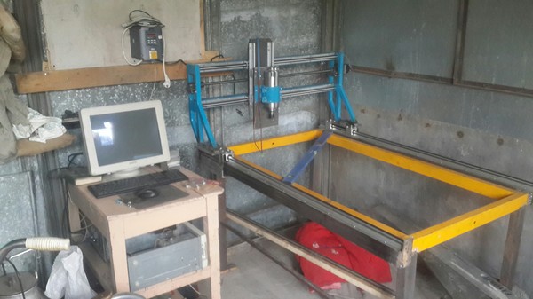 CNC machine))) self-made - My, CNC, CNC machine, Cnc, , With your own hands