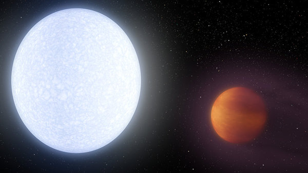 Hottest planet discovered - Space, 