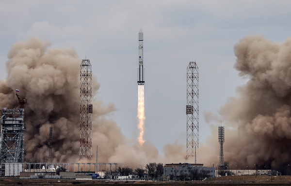 Proton-M launch vehicle successfully launched - Space, Proton-m, Baikonur, Roscosmos, Video, Longpost