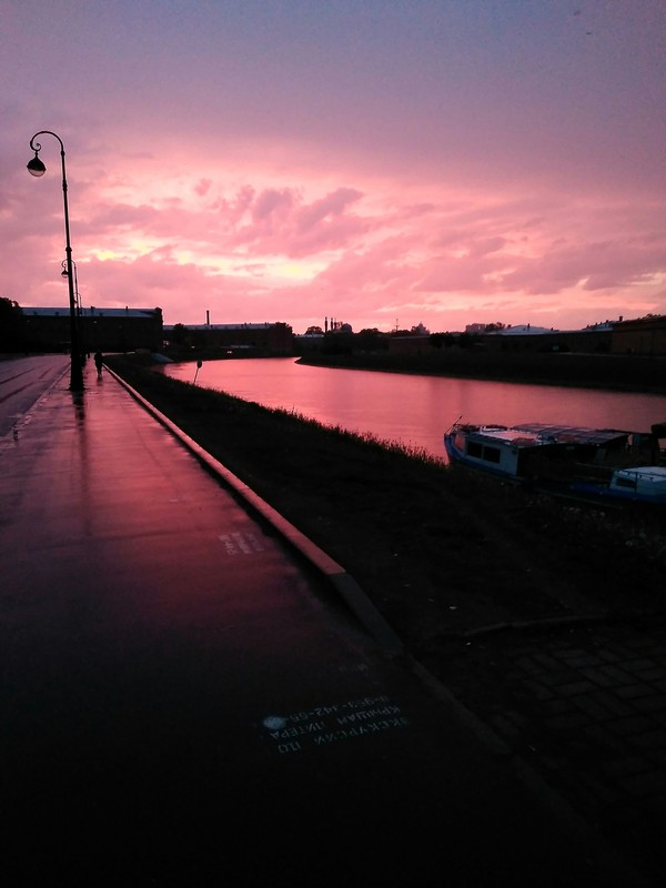 Saint Petersburg - My, Saint Petersburg, dawn, Rain