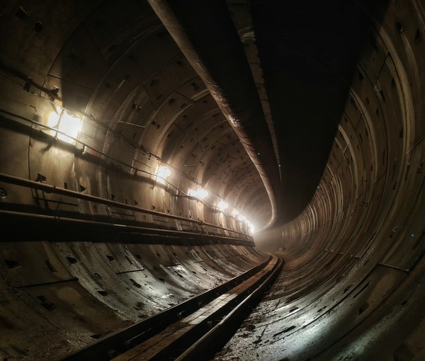 distillation tunnel - My, Tunnel, Metro, Moscow