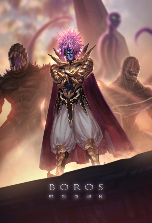 Lord Boros Lord Boros, Onepunchman, Anime Art, 