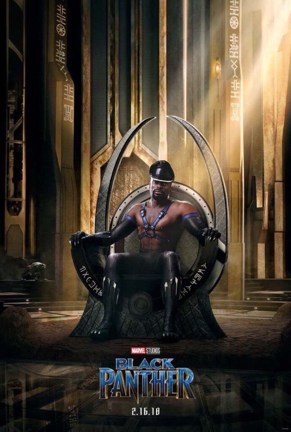 First official poster for Marvel's Black Panther - Black people, Poster, Comics, Longpost