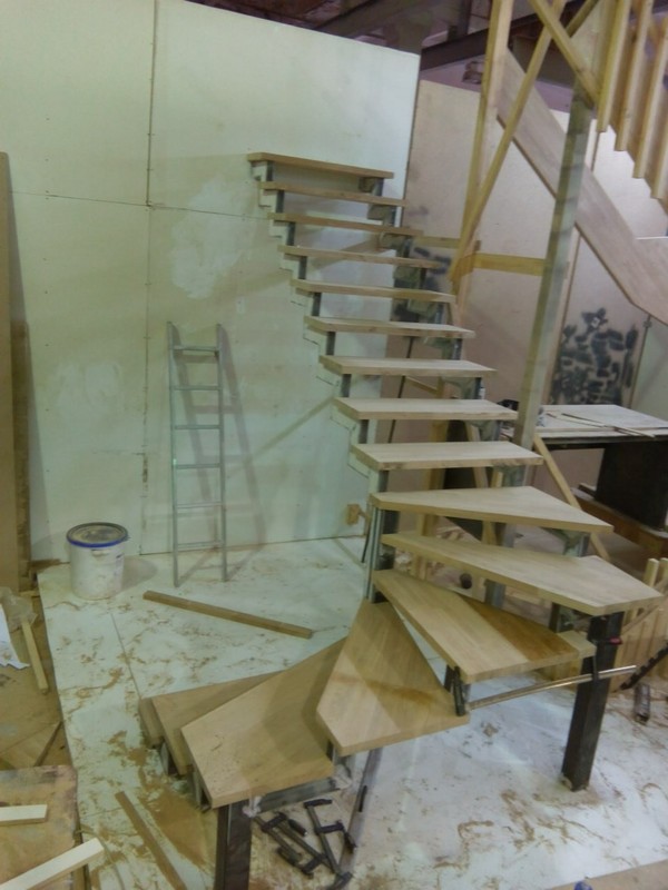 Staircase on a metal frame - Stairs, Metal, Steps, Longpost