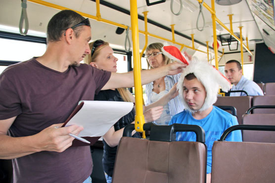 Hares trams - My, Hare, Stowaways, 