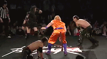 Japanese wrestling - , , , Isami Kodaka, Japan, Wrestling, GIF