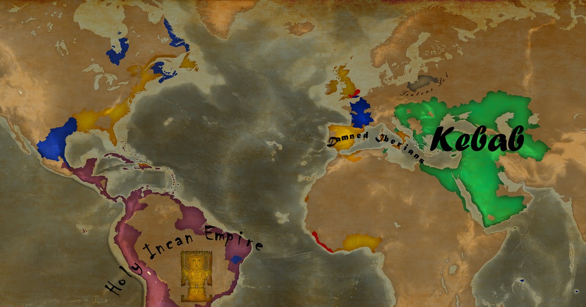 Europa universalis 4 карта