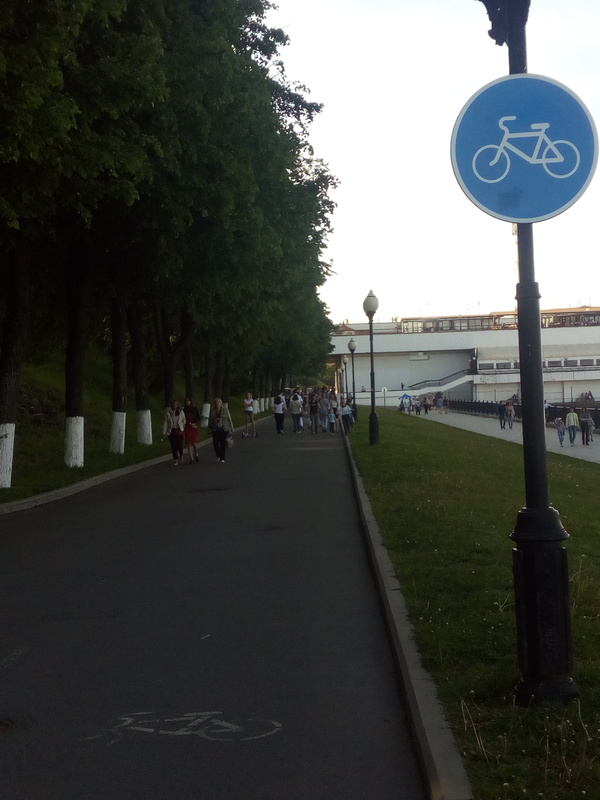Opening of the cycling season in Yaroslavl - My, Bike path, , Yaroslavl