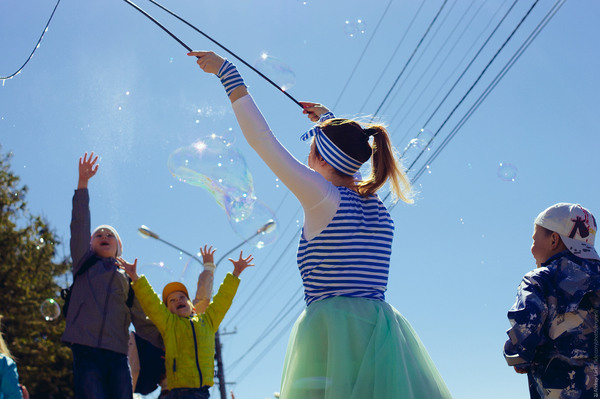 Bubbles - My, Arkhangelsk, Summer, People, The photo, Dreamflash, Longpost