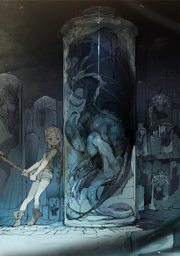 Anime Art - Anime art, Anime, Anime original, Demizu Posuka