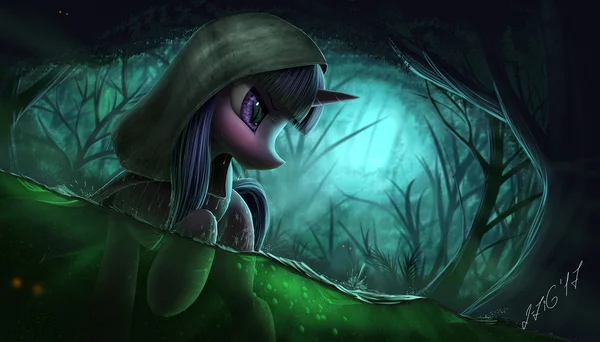 Twilight in the swamp - Twilight sparkle, My little pony