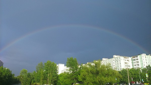 Rain in Maryino - Rainbow, My, Rain