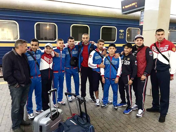 The Russian boxing team went to the European Championship - Boxing, Europe championship, Boxer, Russian team, 