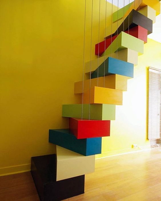 Guys.. Explain... how it is....!!! - Stairs, Design, Unusual, , Coolness, cat, Memes, Longpost