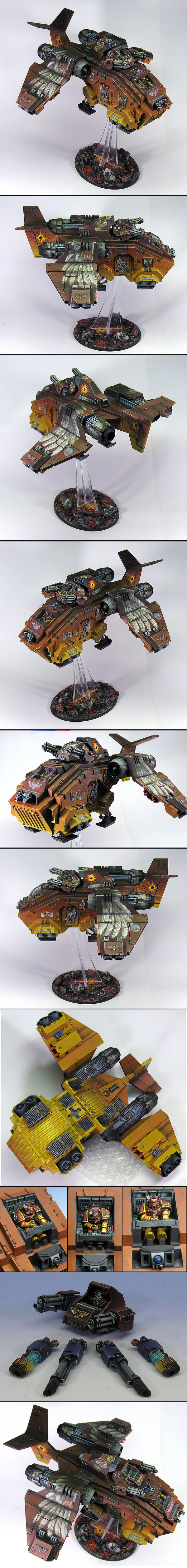 Angels Solaris Storm Raven - Warhammer 40k, Длиннопост, Миниатюра, Wh miniatures