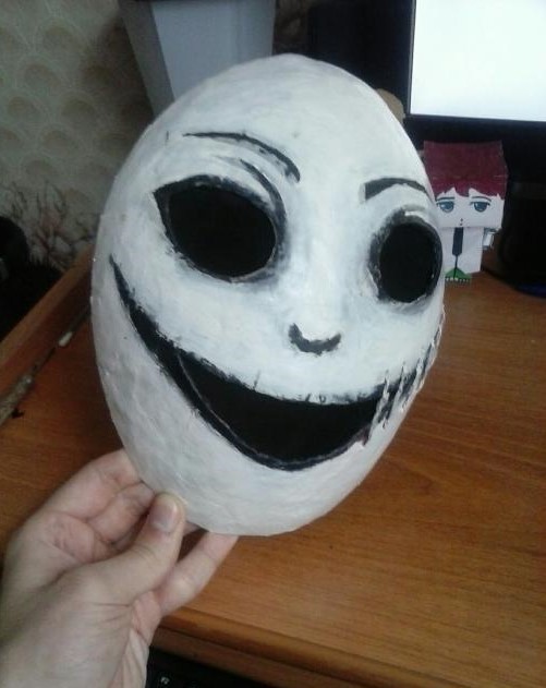 Lena's yandere mask (finished!) - My, Endless summer, Mask, Lena, With your own hands, Finished