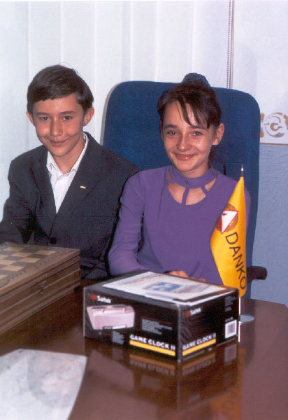 Then and now. Karjakin and Lahno - Kateryna Lagno, Sergey Karjakin, The photo, It Was-It Was, Chess