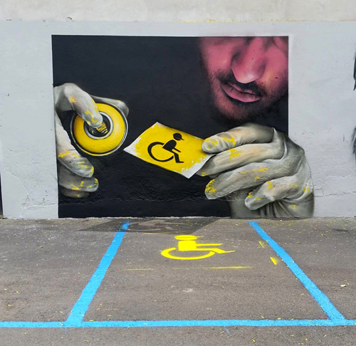 Interactive street art - Street art, Italy, Art