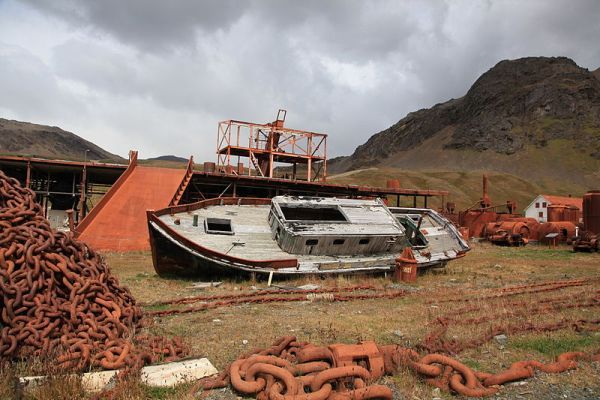 Abandoned whaling station (Great Britain, Grytviken). - , Abandoned, A world without people, Longpost