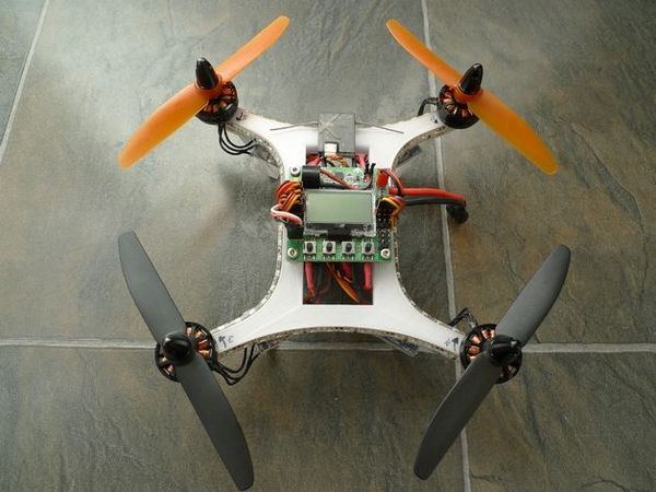 Quadcopter flew... - Humor, Quadcopter, My