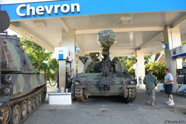 Friends send your options for military equipment at the gas station - Petrol, Armored vehicles, Weapon, Army, The soldiers, Tankers