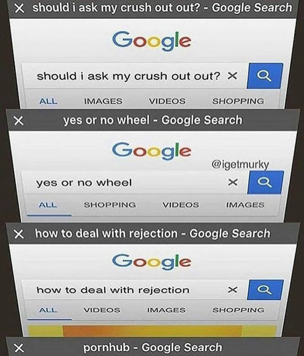 Трагическая история любви - Love story, Отношения, Вкладки, 9GAG