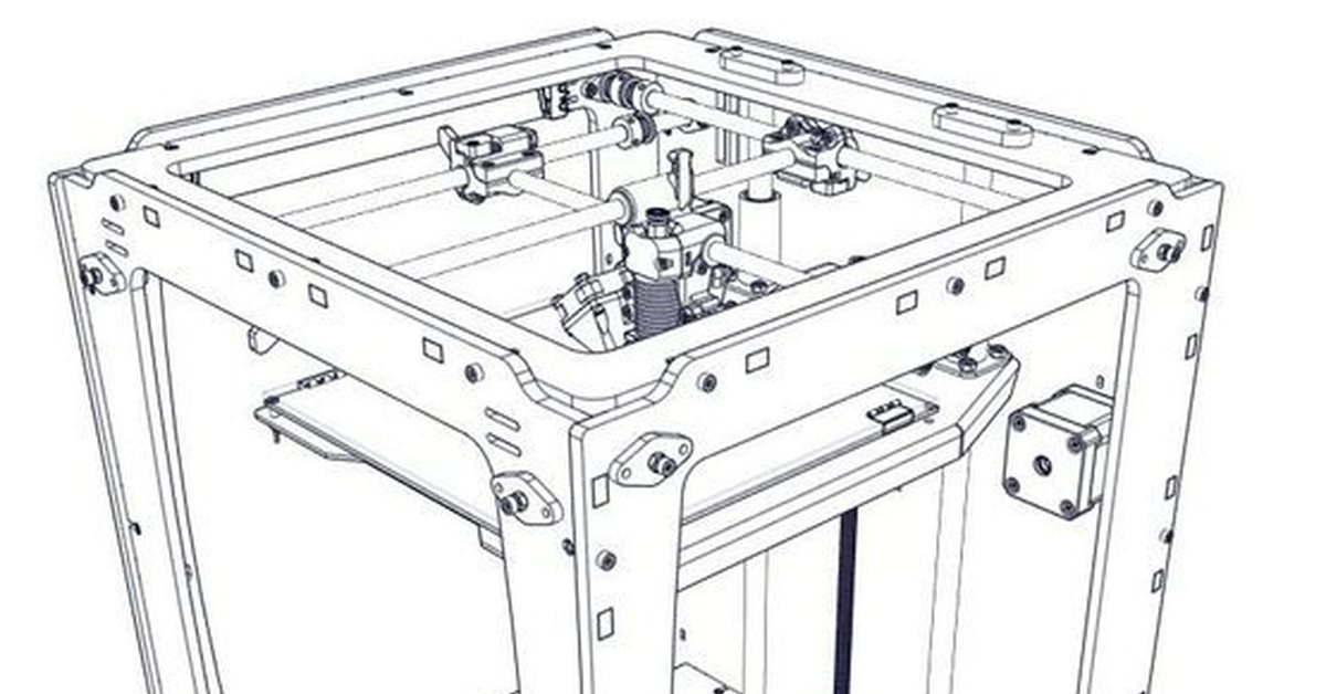 Чертежи ultimaker original