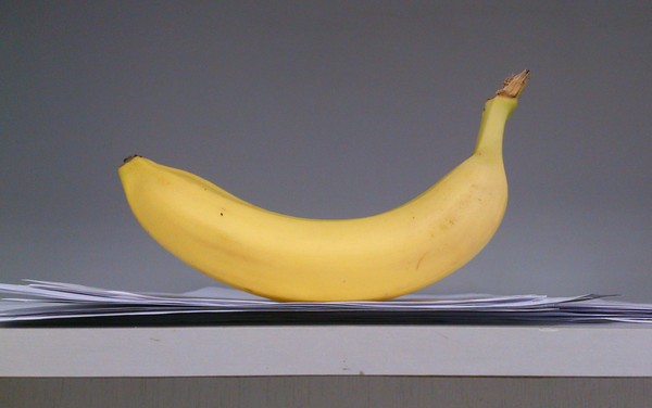 Just a banana on the shelf - My, Banana, The photo