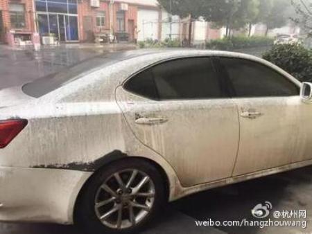 Recent rain in China - Rain, Dust, China, Longpost