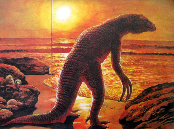 The last dinosaur - Dinosaurs, Loneliness, Paleontology, Paleoart, Books, Prehistoric animals, Longpost