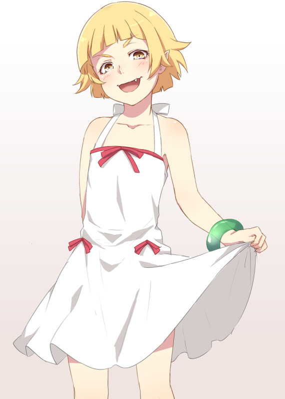 Kissshot - Anime, Anime art, Monogatari series, , Shinobu oshino