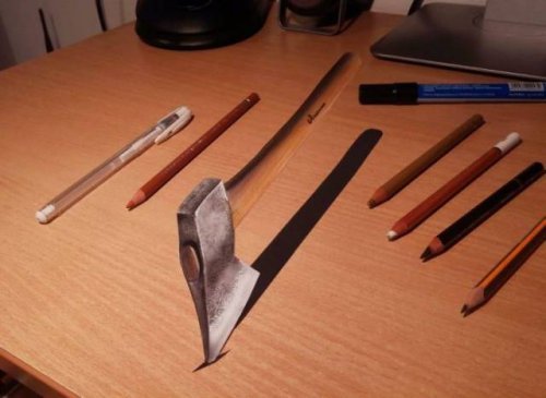 Incredibly realistic 3D drawings by Nikola Chulic - Longpost, 3D, Drawing, League of Artists, Artist